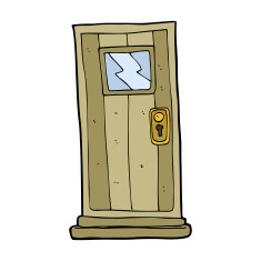 Cartoon Door N23