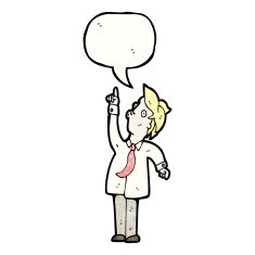 cartoon man pointing upwards N4