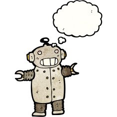 Cartoon Robot N337