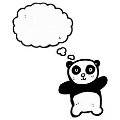 Cartoon Panda N17