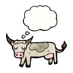 Cartoon Cow N99