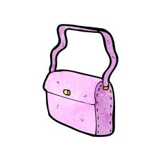 cartoon pink bag N2