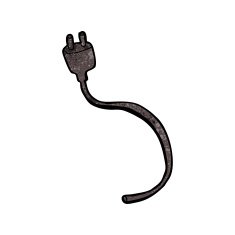 cartoon electrical plug N6