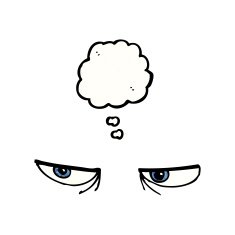 cartoon angry eyes N3