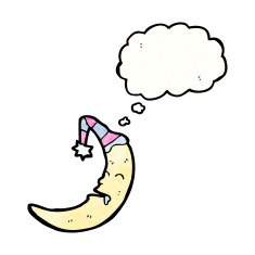 Cartoon Moon N14