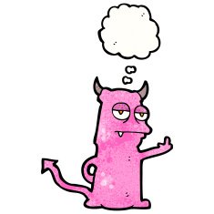rude little devil cartoon N2