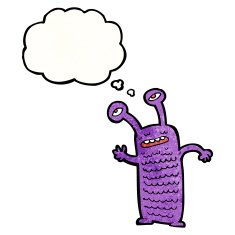 cartoon crazy alien N12
