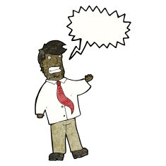grinning salesman cartoon N2