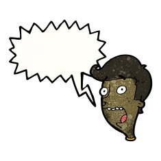 cartoon terrified man N308