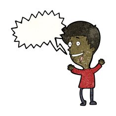 excited cartoon boy N2