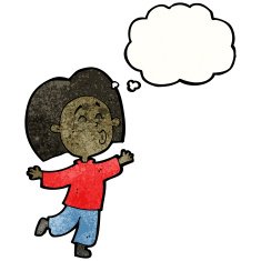 cartoon person skipping N2