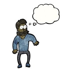 cartoon mustache man N32