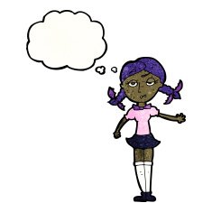 Cartoon Vampire Girl N267