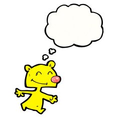 cartoon little bear N41