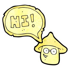 magic mushroom cartoon character N14