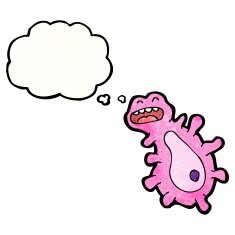 cartoon bacteria N2