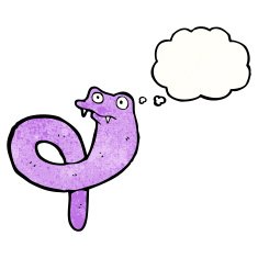 Cartoon Snake N242