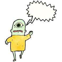 Cartoon Cyclops N17