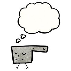 cartoon saucepan N19