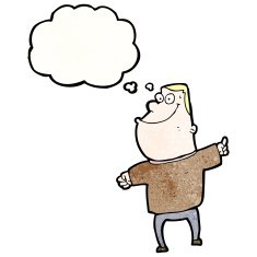 cartoon fat man pointing N3