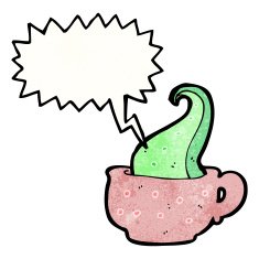 tentacle in teacup cartoon N6