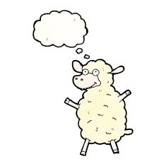 Happy Sheep cartoon N3