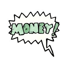 cartoon shout for money N3