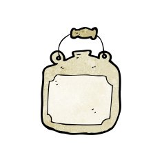 old clay bottle cartoon N3