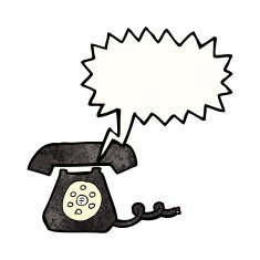 ringing telephone cartoon N5
