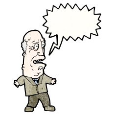old man shouting N2