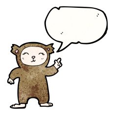 cartoon bear costume N10