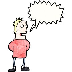 cartoon man calling out N5