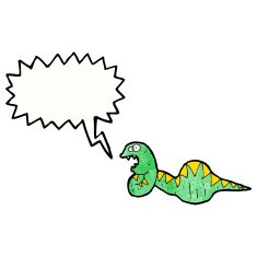 fat snake cartoon N8