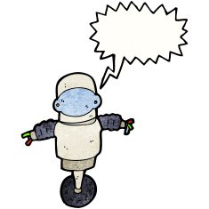 Cartoon Robot N340