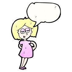 Pregnant Woman Cartoon N17