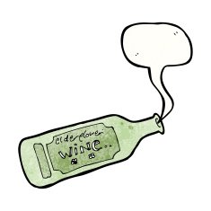 cartoon home brew wine N2