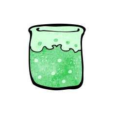 bubbling chemicals cartoon N7