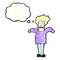 shrugging man cartoon N2