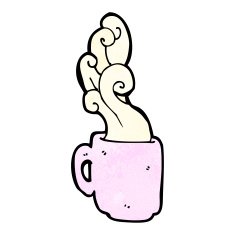 Cartoon Coffee Cup N52