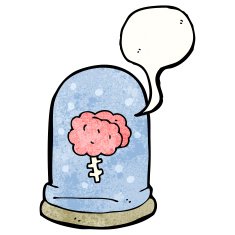brain in jar cartoon N5