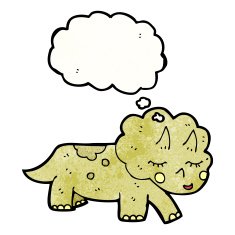 cartoon triceratops N5