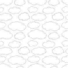 Sketched clouds