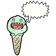 Ice Cream Cartoon Character N17