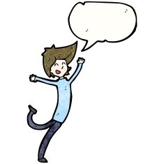 Cartoon Boy Dancing N9