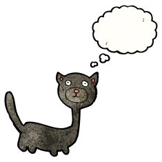 cute halloween black cat N2