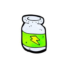 bottle of pills cartoon N2