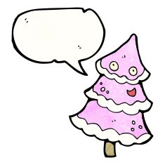 chrismtas tree cartoon character N2