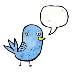 cartoon singing bird N32