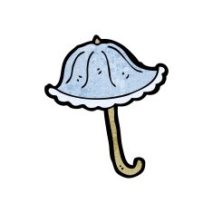 Cartoon Umbrella N25
