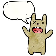 cartoon dead rabbit N4